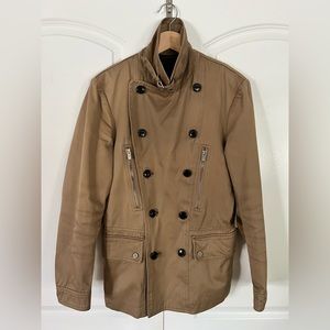 Zara Men’s Khaki Trench Jacket